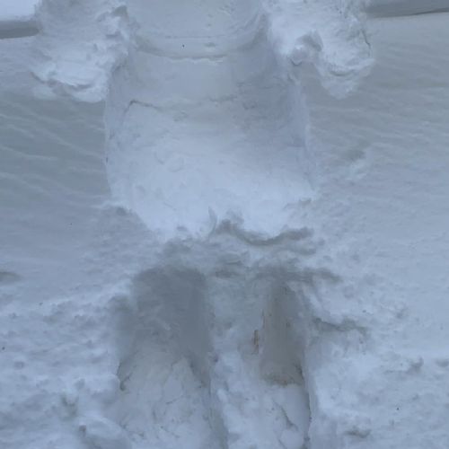Snowarmchairimpession